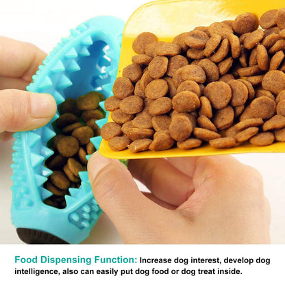 Suction Cup Dog Treat Dispenser, Rope Tug & Toothbrush in One