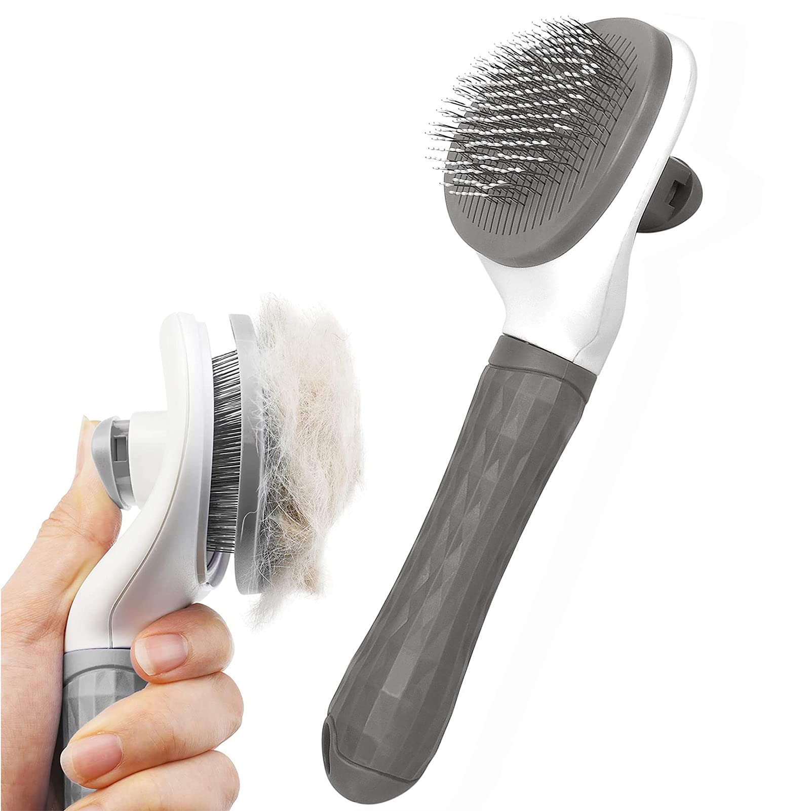 Pets Grooming Self Cleaning Slicker Massage Comb