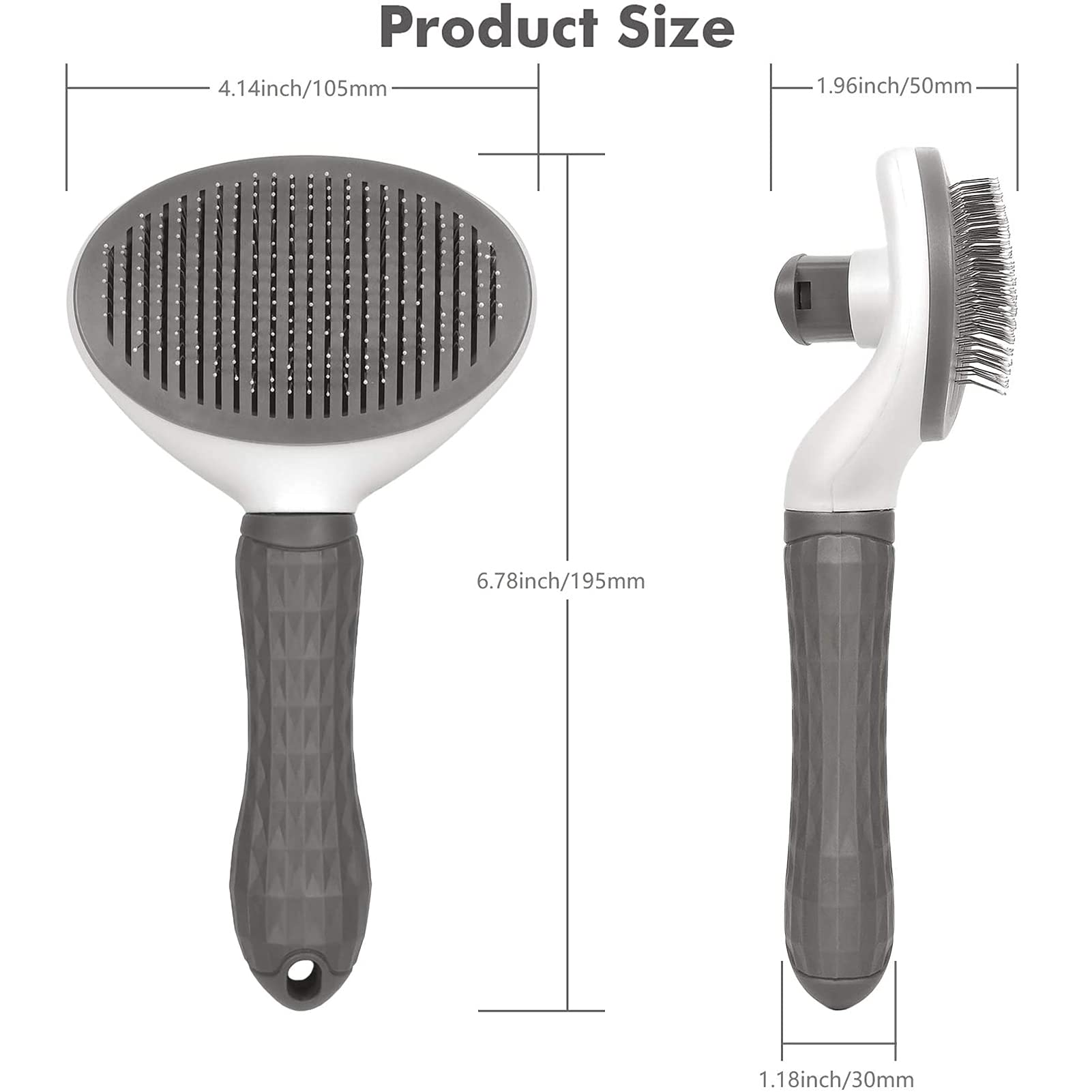 Pets Grooming Self Cleaning Slicker Massage Comb