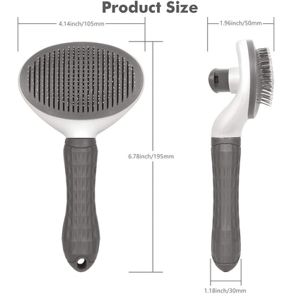 Pets Grooming Self Cleaning Slicker Massage Comb