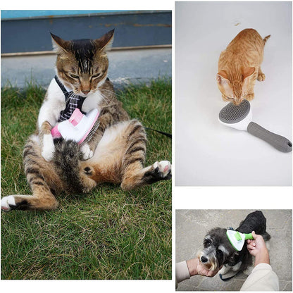 Pets Grooming Self Cleaning Slicker Massage Comb