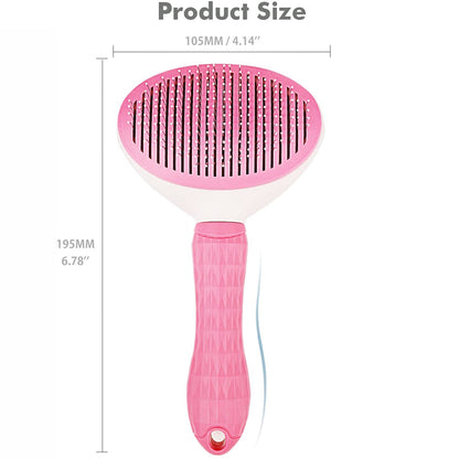 Pets Grooming Self Cleaning Slicker Massage Comb