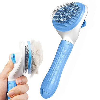 Pets Grooming Self Cleaning Slicker Massage Comb