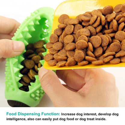 Suction Cup Dog Treat Dispenser, Rope Tug & Toothbrush in One